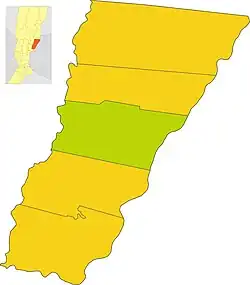 Comuna de Helvecia no departamento de Garay