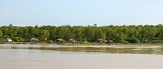 Comunidade ribeirinha em Bailique