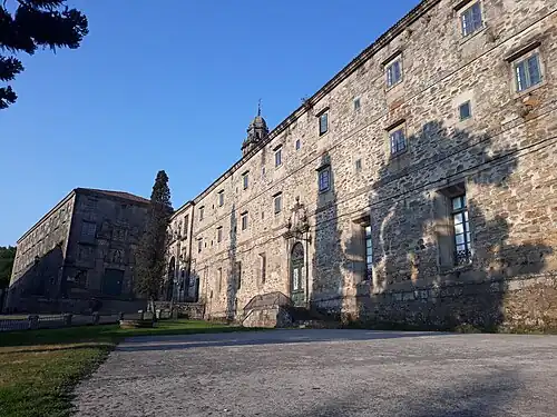 Convento de São Domingos de Bonaval, onde funciona o Museu do Povo Galego