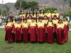 Coro infantil de El Agustino .