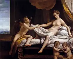 Danae (1531-32), Correggio, Galleria Borghese, Roma