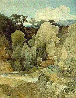 aquarela de Cotman