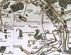 Courcouronnes au XVIIIe siècle.