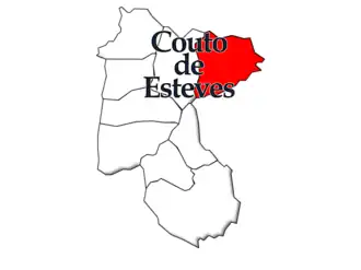 Localização no município de Sever do Vouga