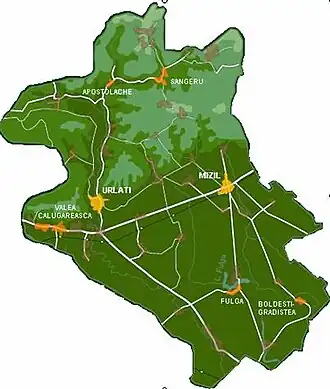 Cricovul Sărat River Basin