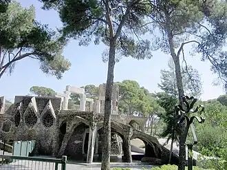 Cripta da Colónia Güell, em Santa Coloma de Cervelló