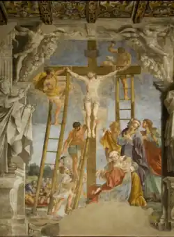 Cristo pregado na cruz