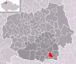 Localização de Ctiněves