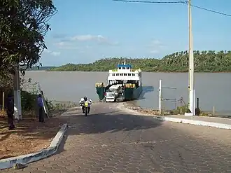 Porto de Cujupe, em Alcântara