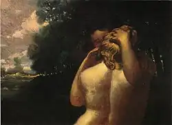 Cupido e Psyquê (1843) por William Page