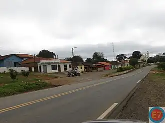 Vista parcial do distrito de Alecrim