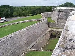 Fosso em Campeche, México.