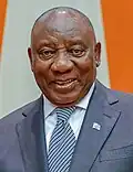 África do Sul Cyril Ramaphosa, presidente
