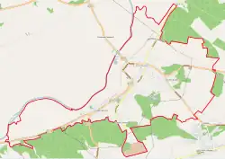 Localização de Czarnków na Polónia