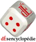 Logotipo utilizado na Uncyclopedia francesa, «dÉsencyclopédie» (em francês)&nbsp;.