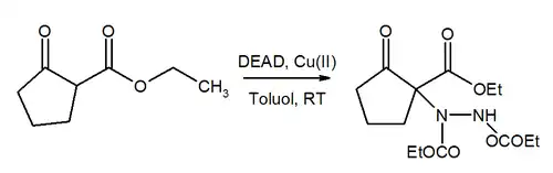 DEAD como aceptor de Michael
