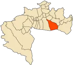 Localização de El Haouch