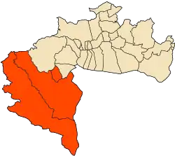 Localização de Sidi Khaled