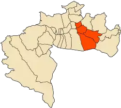 Localização de Sidi Okba