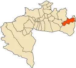 Localização de Zeribet El Oued