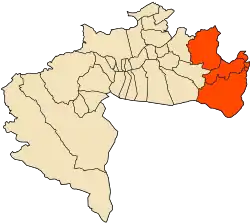 Localização de Zeribet El Oued