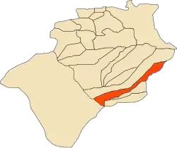 Localização de Timoudi