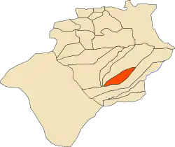 Localização de Beni Ikhlef