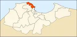 Localização de Bab El Oued