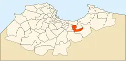 Localização de Oued Smar