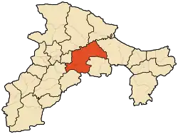 Localização de Amizour