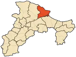 Localização de Bugia