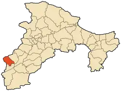 Localização de Beni Mellikeche