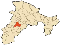 Localização de Seddouk