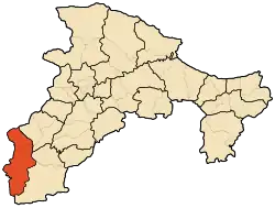 Localização de Tazmalt