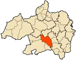 Localização de El Hamadia