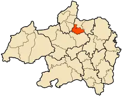 Localização de Ouled Dahmane