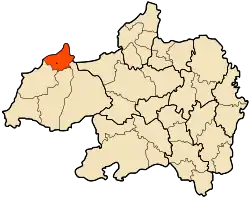Localização de Ouled Sidi Brahim