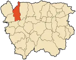 Localização de Aïn Bouyahia