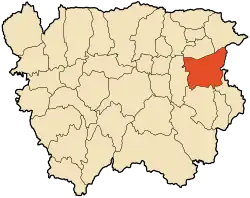 Localização de Djendel