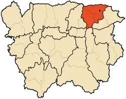 Localização de Hammam Righa