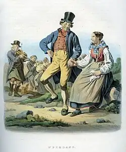 Trajes típicos tradicionais da província da Värmland