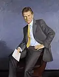Retrato Oficial do senador Tom Daschle.
