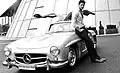 (2011) David Gandy com Mercedes Gullwing