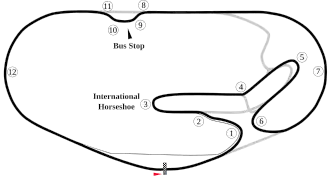 Traçado do circuito misto