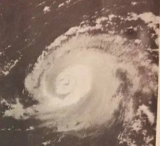 imagem ilustrativa de artigo Furacão Debbie (1969)