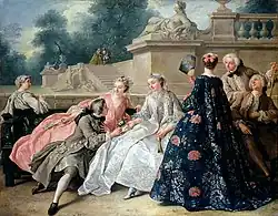 La Déclaration d'amour, de Jean François de Troy