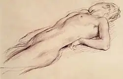 Desenho de Edgar Degas