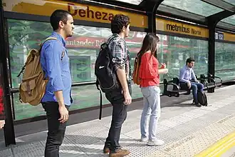 Estação da Linha de Cabildo.