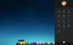 Captura do écran do Linux Deeping