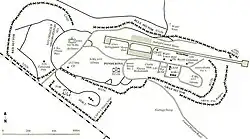 Mapa da Base de Combate de Khe Sanh